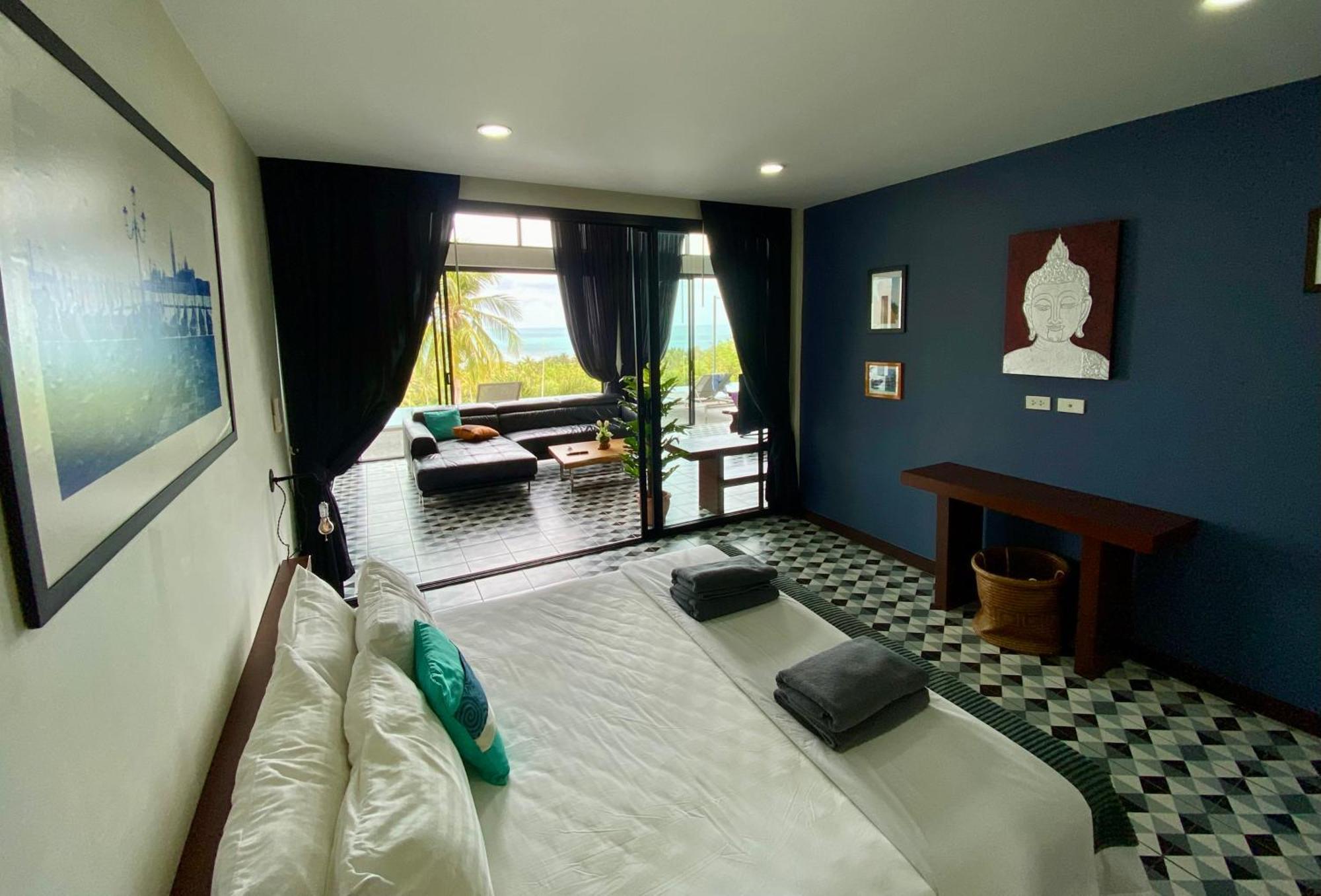 Ko Samui Seaview Pool Villa Philippa With Car Laem Set Beach Exterior foto