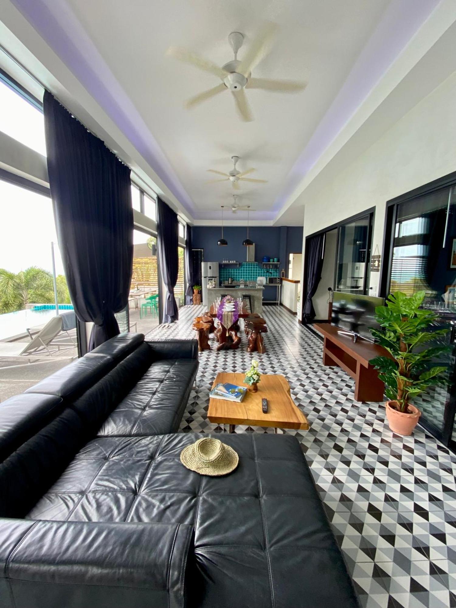 Ko Samui Seaview Pool Villa Philippa With Car Laem Set Beach Exterior foto