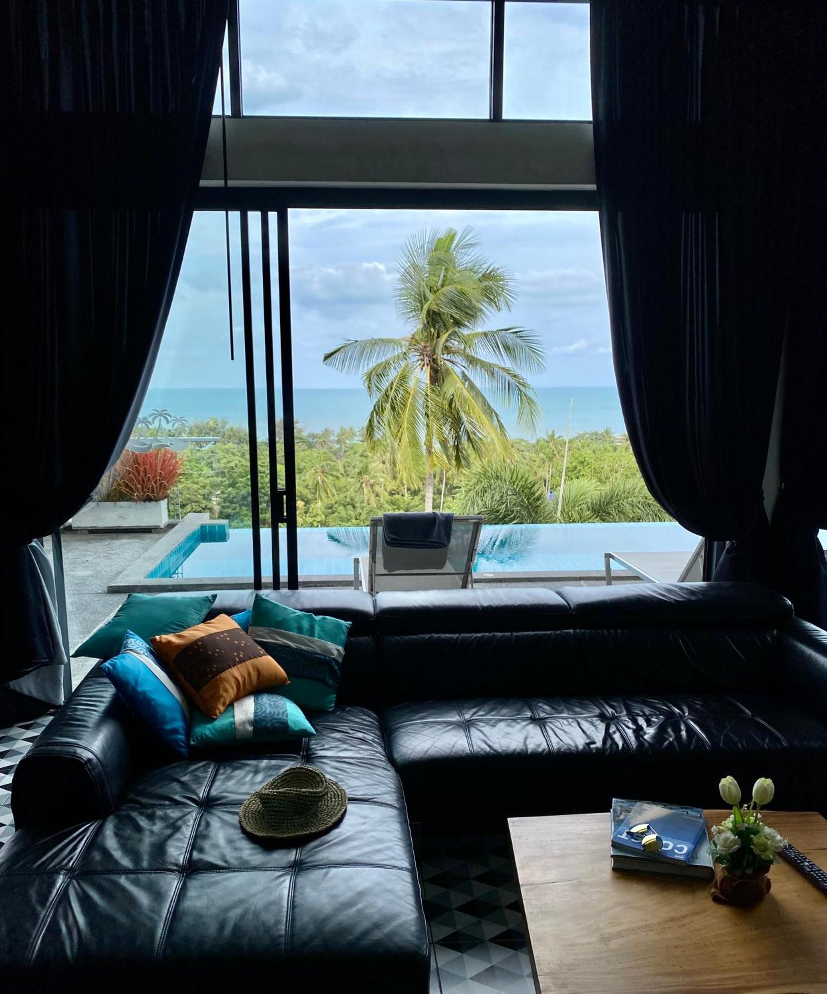 Ko Samui Seaview Pool Villa Philippa With Car Laem Set Beach Exterior foto